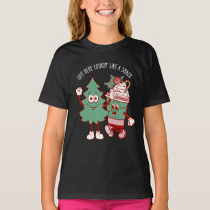 Out Here Lookin Like A Snack Christmas Tree Cake T-Shirt