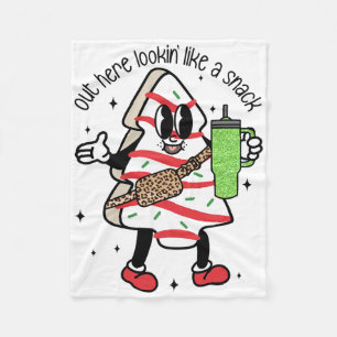 Out Here Lookin Like A Snack For Men Women Fleece Blanket