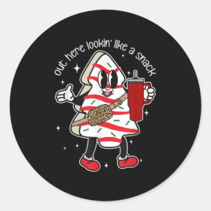 Out Here Looking Like A Snack  Classic Round Sticker