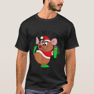 Out Here Looking Like A Snack Funny Mouse Christma T-Shirt
