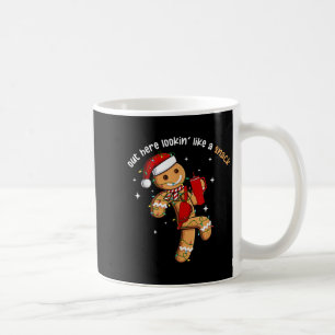 Out Here Looking Like A Snack Funny Xmas Light Gin Coffee Mug