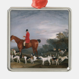 Out Hunting, 1841 Metal Tree Decoration