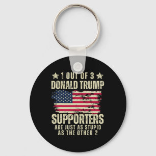Out Of 3 Donald Trump Supporters As Stupid As The Key Ring