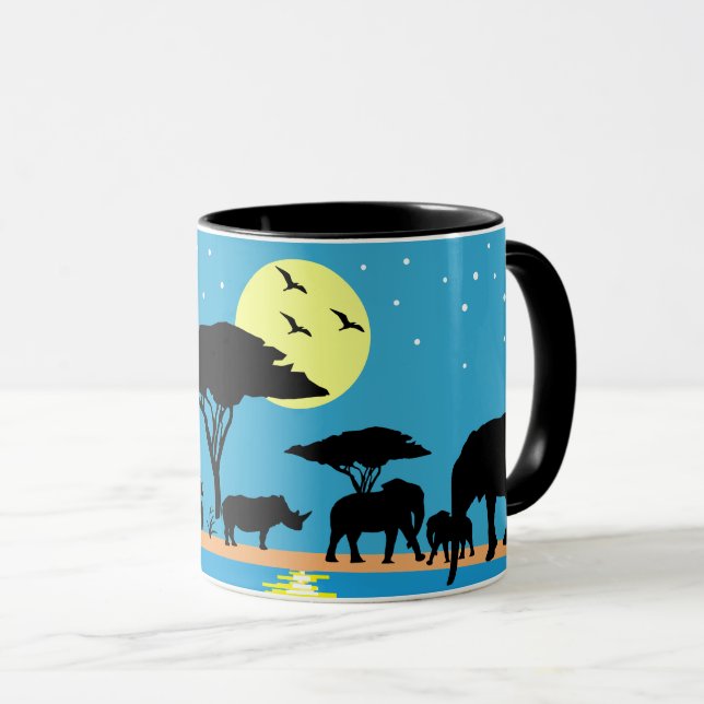 Out of Africa Combo Mug (Front Right)