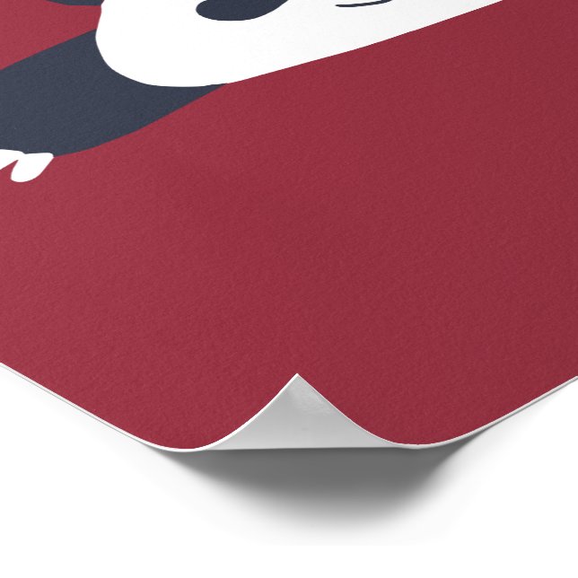Out of Bamboo, Out of Ideas Panda  Poster (Corner)
