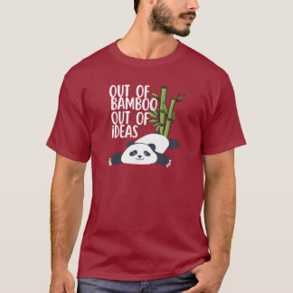 Out of Bamboo, Out of Ideas Panda T-Shirt