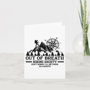 Out Of Breath Hiking Society 2  Card