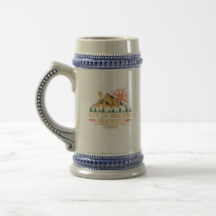 Out of Breath Hiking Society – Funny Hiking & hill Beer Stein