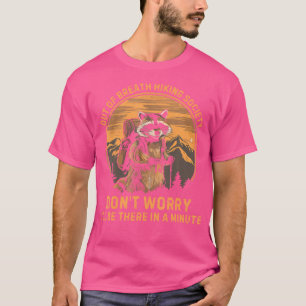 Out Of Breath Hiking Society Funny Outdoors Campin T-Shirt