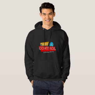 Out of Control – Bold Typography Statement Design Hoodie