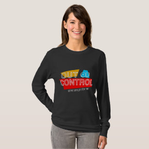 Out of Control – Bold Typography Statement Design T-Shirt