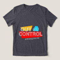 Out of Control – Bold Typography Statement Design