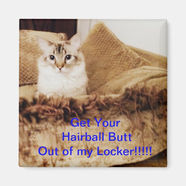 Out of my locker magnet (Front)