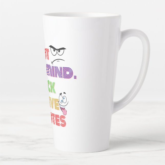 Out of my mind Back in five minutes Latte Mug (Right)