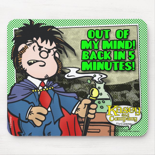 Out Of My Mind Mouse Pad (Front)