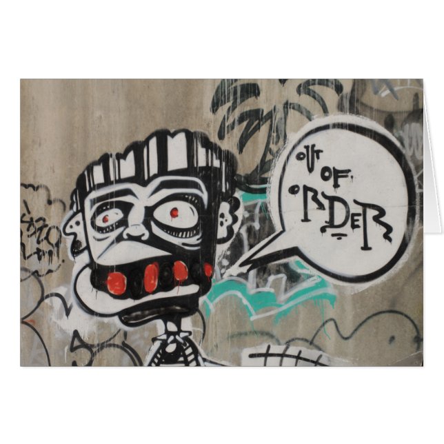 Out Of Order Graffiti (Front Horizontal)