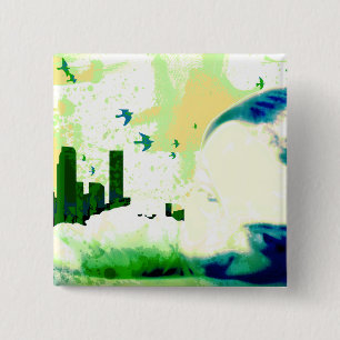 out of range. 15 cm square badge