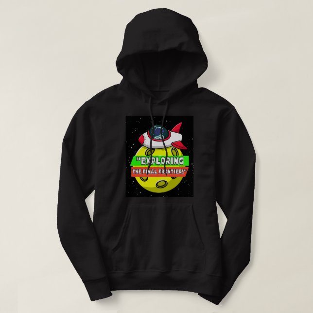 OUT OF SPACE QUOTE  HOODIE (Design Front)