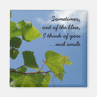 Out of the blue magnet