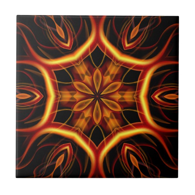 Out Of The Crucible ~ Art From The Flames ~ Tile (Front)