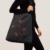 Out of the Dark Abstract Art Cross Body