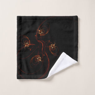 Out of the Dark Abstract Art Wash Cloth