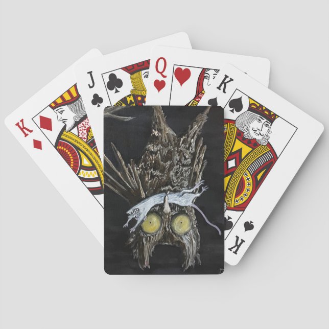 Out Of The Frying Pan Playing Cards (Back)