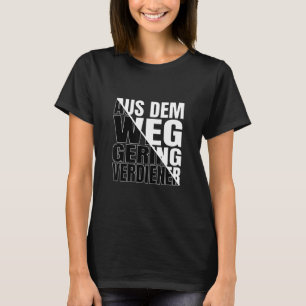 Out Of The Way Low Merit Capitalism Wallet Meme T-Shirt
