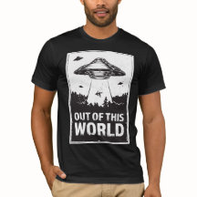 OUT OF THIS WORLD Basic Bella Canvas T-S