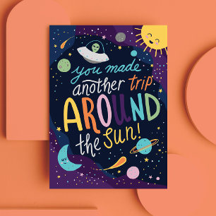 Out of this World Birthday Card