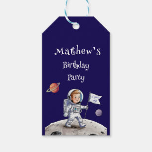 Out-Of-This-World Birthday Party - Theme Thank You Gift Tags