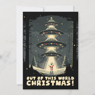 Out of This World Christmas! Holiday Card