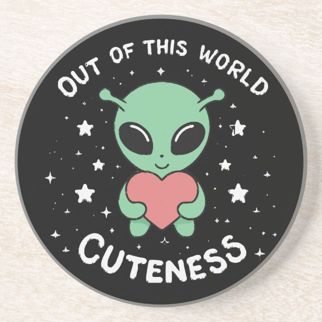 Out of This World Cuteness Coaster (Front)