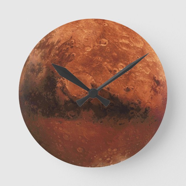 "Out of this world" Full Mars Clock (Front)