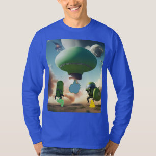 Out-of-This-World Gas: Hilarious Farting Aliens T-Shirt