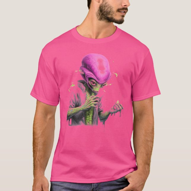 Out Of This World Graffiti Style T-Shirt (Front)