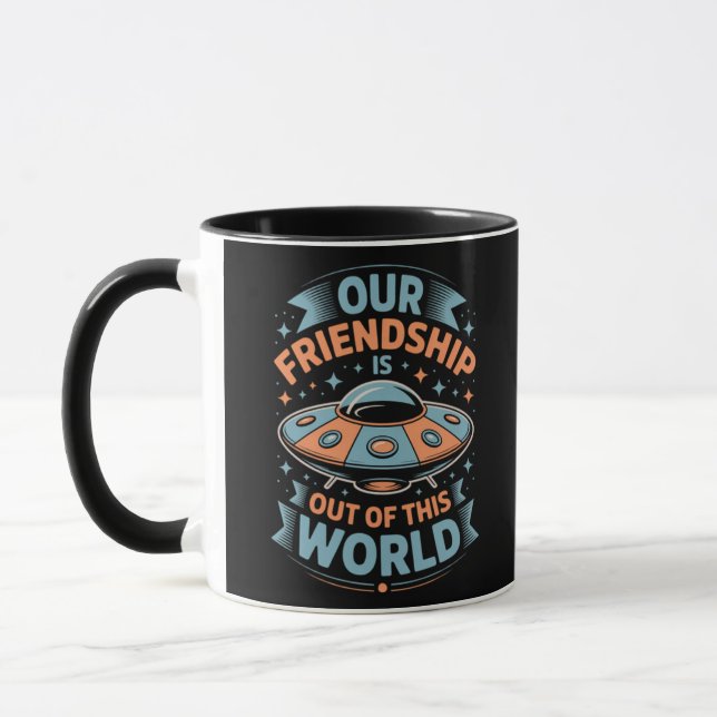Out of This World Meme Viral Funny Quote Meme Mug (Left)