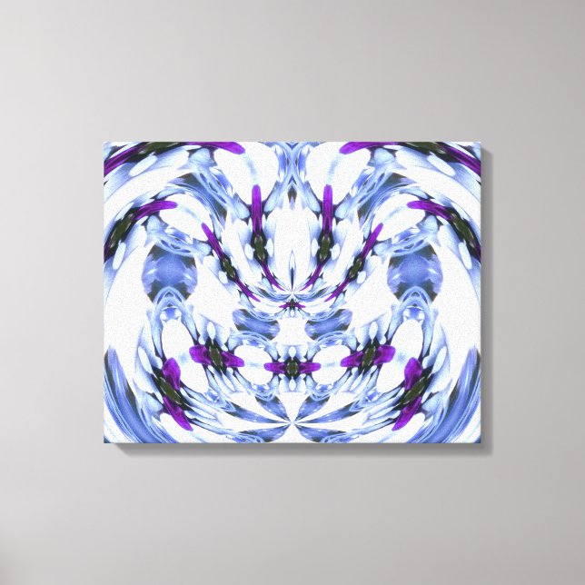 Out of this World Pansies Canvas Print (Front)