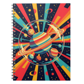 Out of this World Ringed Planets  Notebook