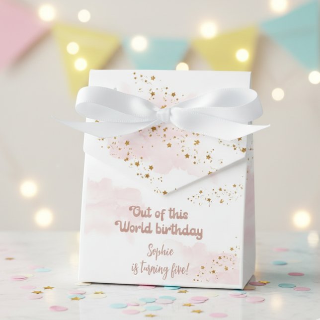 Out of this world space adventure kids birthday favour box (Creator Uploaded)