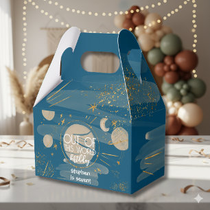 Out of this world space birthday favour box