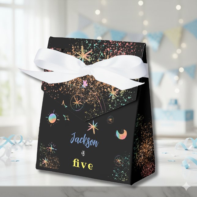 Out of this world space birthday favour box (Creator Uploaded)