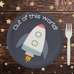 Out of This World Space Party Plates