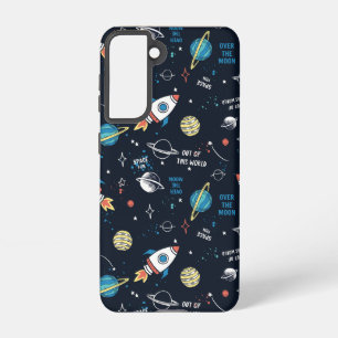 Out of This World Space Pattern Samsung Galaxy Case