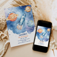 Out of this world Space planets Birthday party