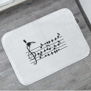 Out of Tune, toucan Bath Mat