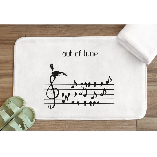 Out of Tune, toucan   Bath Mat (Creator Uploaded)