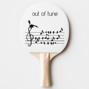 Out of Tune, toucan joining songbirds Ping Pong Paddle