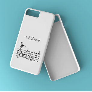 Out of Tune, Toucan & Songbirds Musical Staff Case-Mate iPhone Case