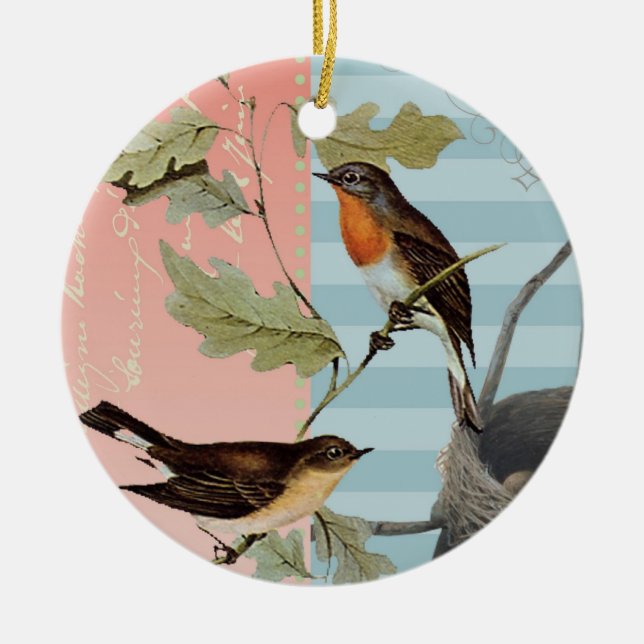 Out on a Limb...ornament Ceramic Tree Decoration (Front)